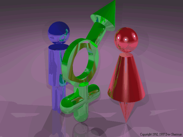 God bless 90s POV-Ray renders