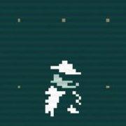 Player sprite from the roguelike game Caves of Qud. It's supposed to be a metaphor. Also that game is such a gender.