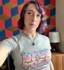 Erin wearing her Prog Rocks! T-shirt